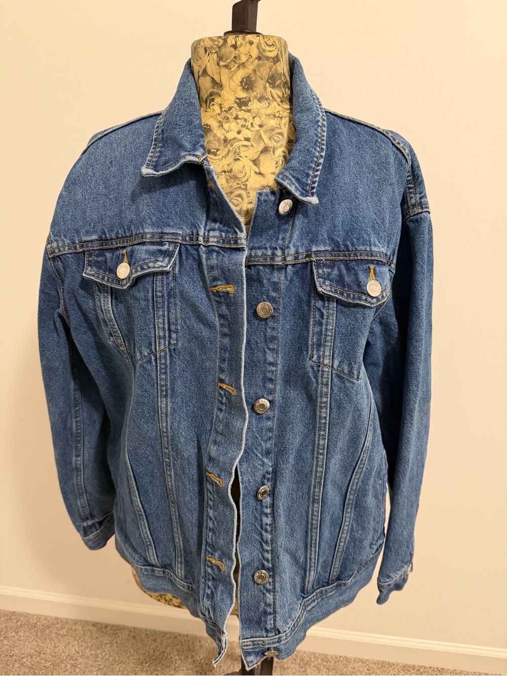 Old Navy Blue Denim Boyfriend Jean Jacket